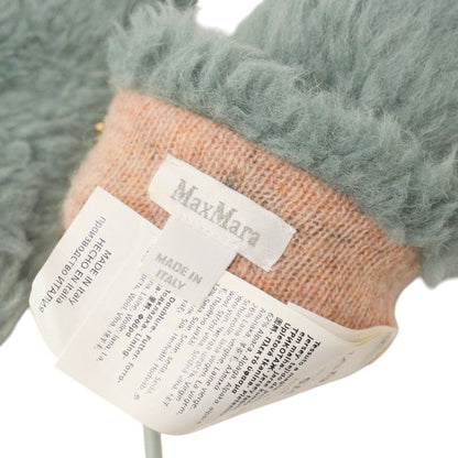 Max Mara Teddy Bear Gloves SM Alpaca Silk Mittens — view 6