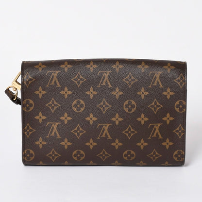 Louis Vuitton Clutch Historique Monogram Brown — view 2