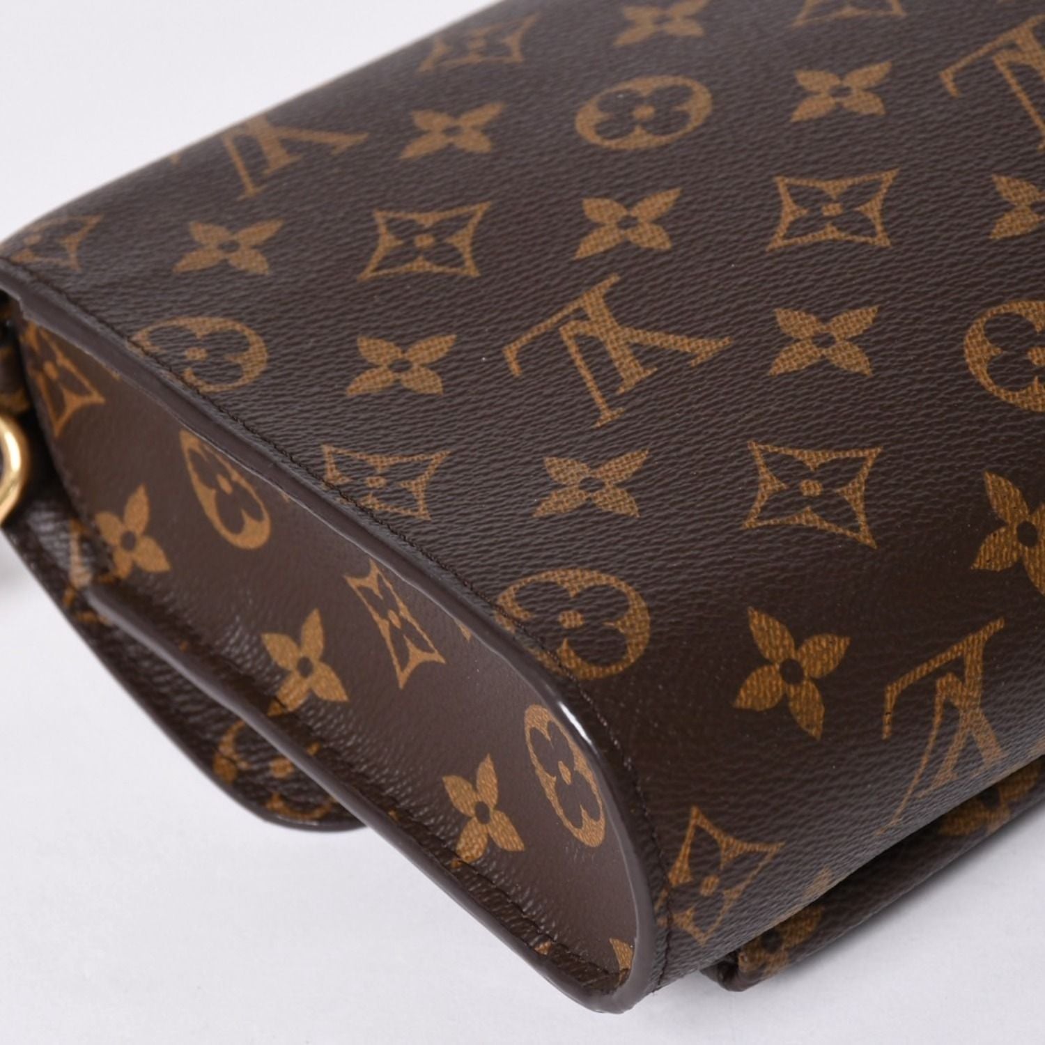 Louis Vuitton Clutch Historique Monogram Brown — view 8