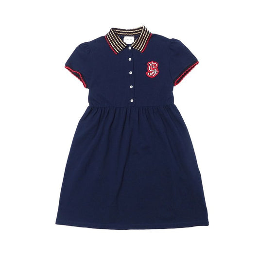 Gucci Dress Size 12 Short Sleeve Polo Logo Button