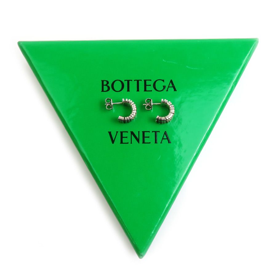 Bottega Veneta Earrings Silver — view 8