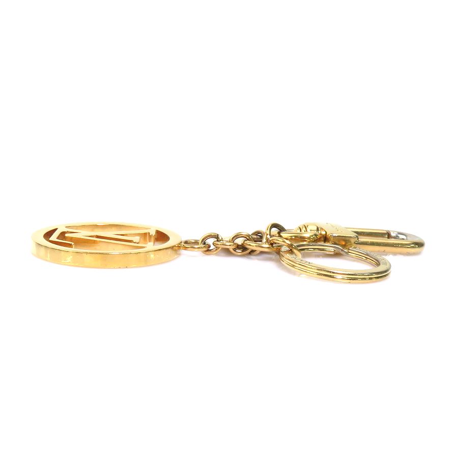 Louis Vuitton Key Holder Charm Porte Cles LV Circle — view 3