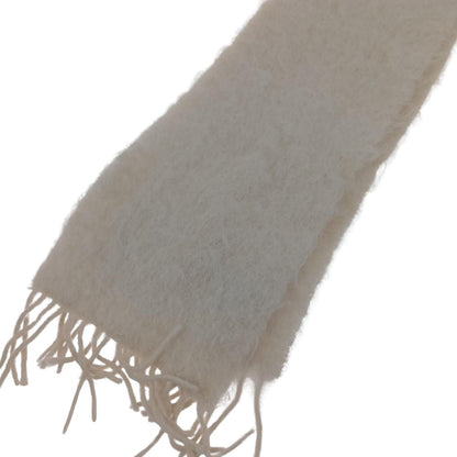 Loewe Mohair Scarf Beige White — view 6