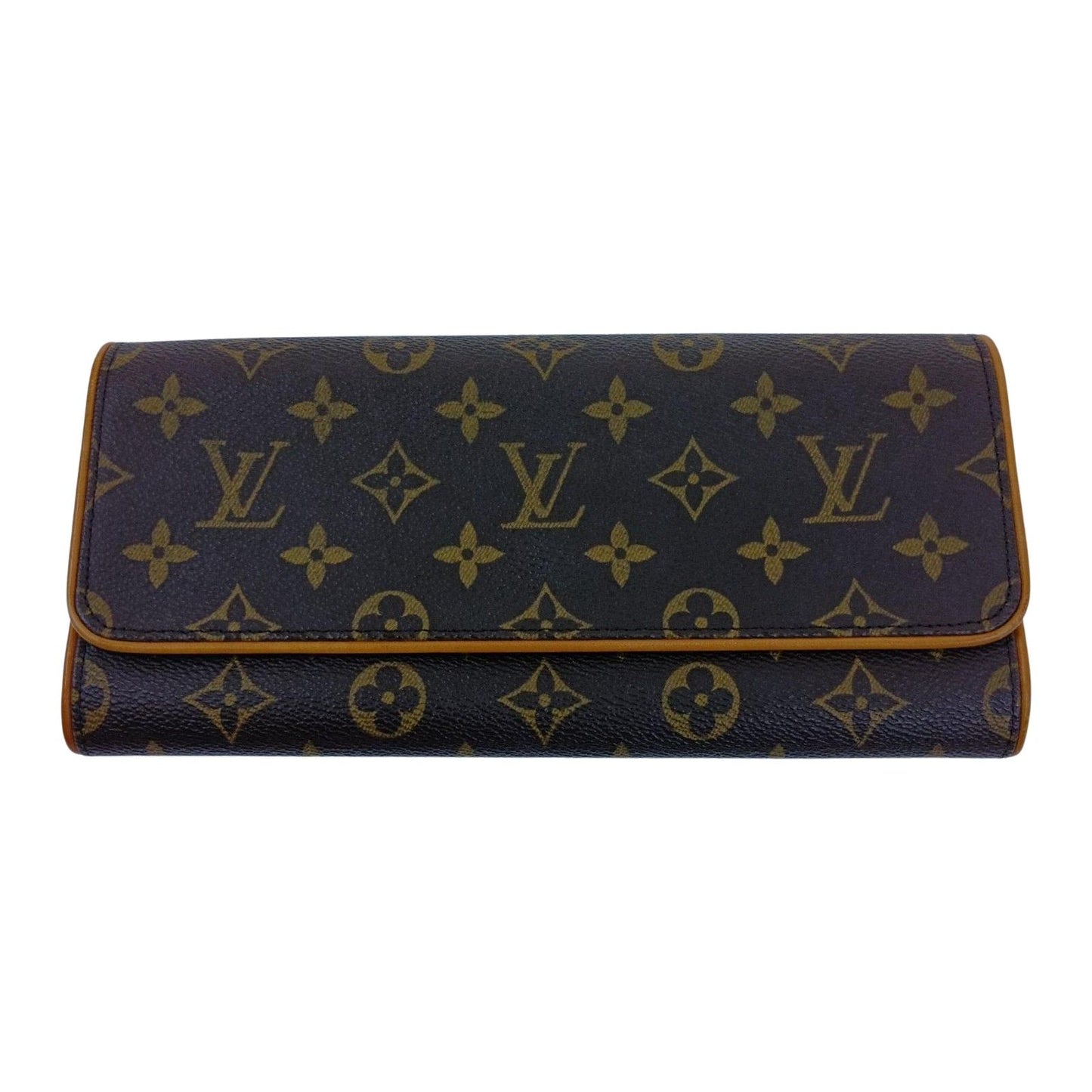 Louis Vuitton Monogram Pochette Twin GM Brown Shoulder Bag — view 2
