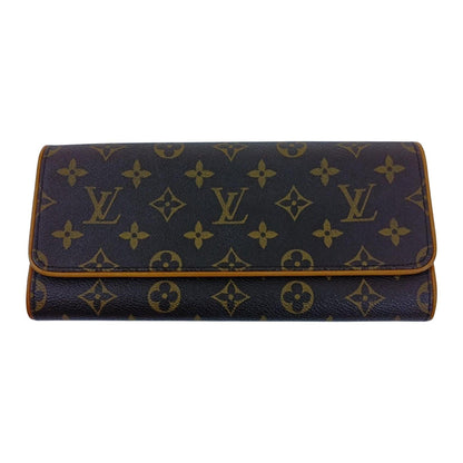 Louis Vuitton Monogram Pochette Twin GM Brown Shoulder Bag — view 2