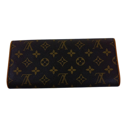 Louis Vuitton Monogram Pochette Twin GM Brown Shoulder Bag — view 3