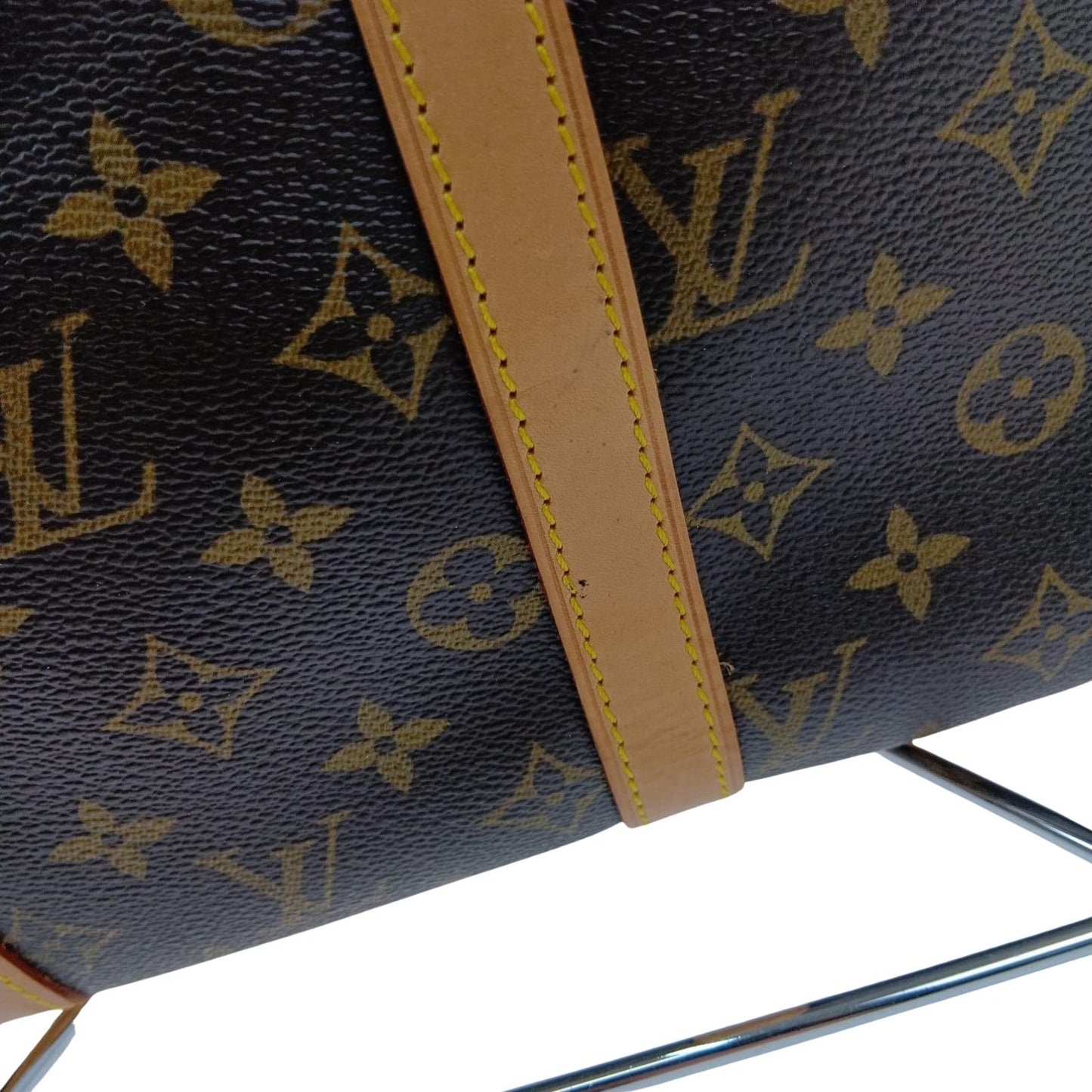 Louis Vuitton Monogram Porte Documents Voyage Business Bag Brown — view 3