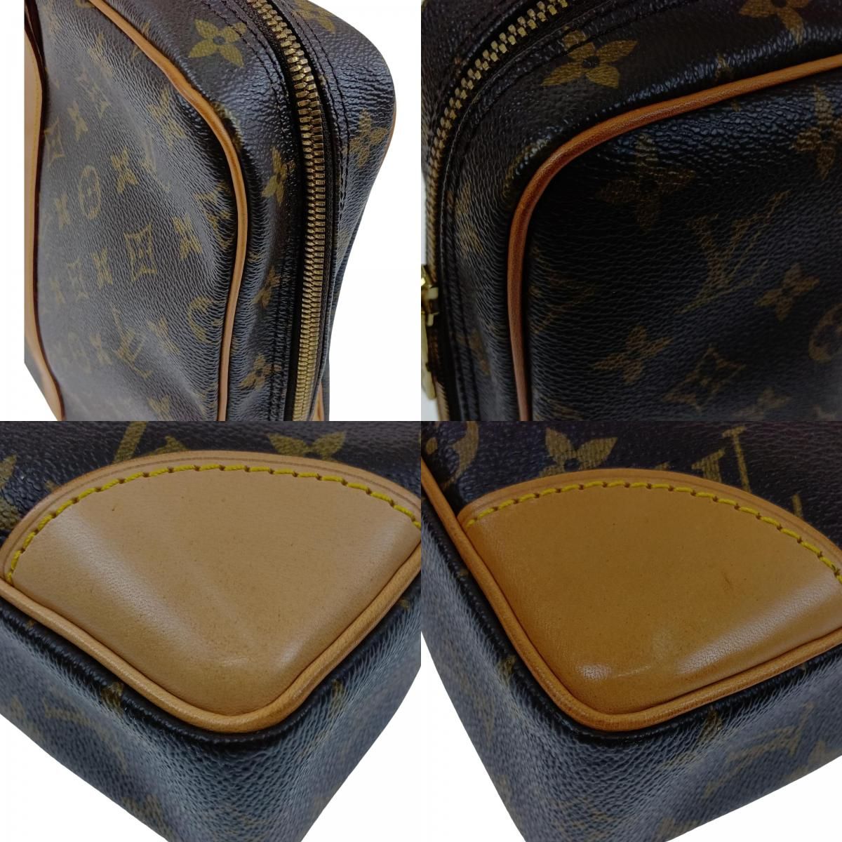 Louis Vuitton Monogram Porte Documents Voyage Business Bag Brown — view 6