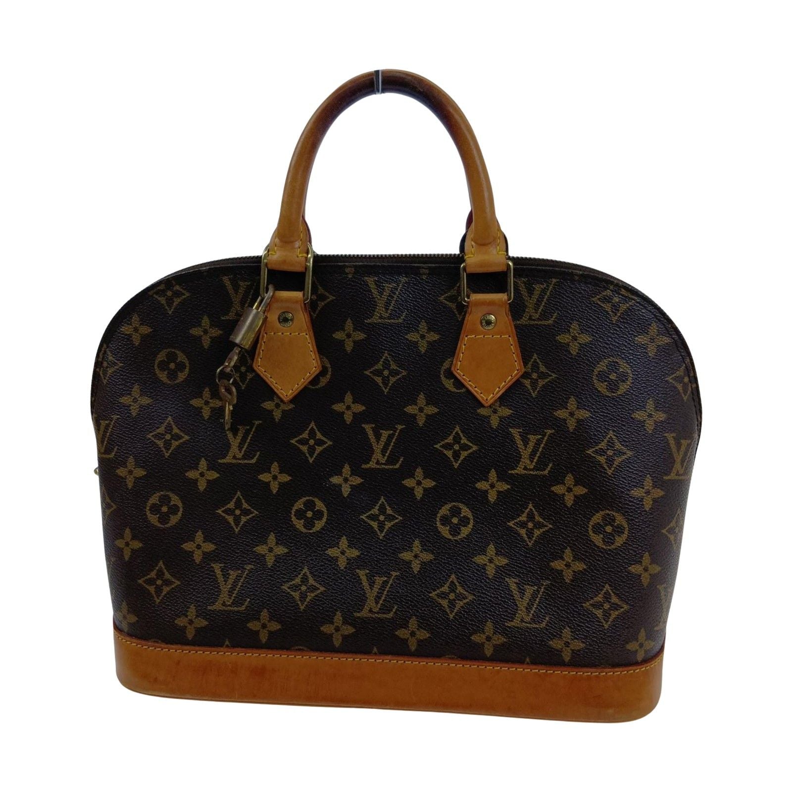 Louis Vuitton Monogram Alma Handbag Brown