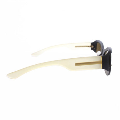 Prada Sunglasses Cat Eye Black Yellow TK Eyewear — view 2
