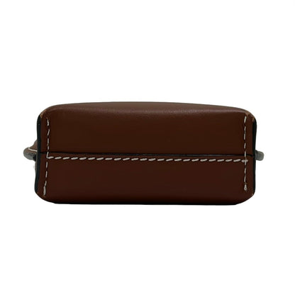Loewe Shoulder Bag Gate Pocket Dark Brown Smartphone Pochette Leather — view 5
