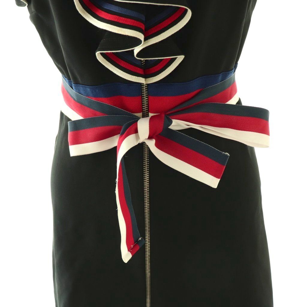 Gucci Frill Dress Black — view 5