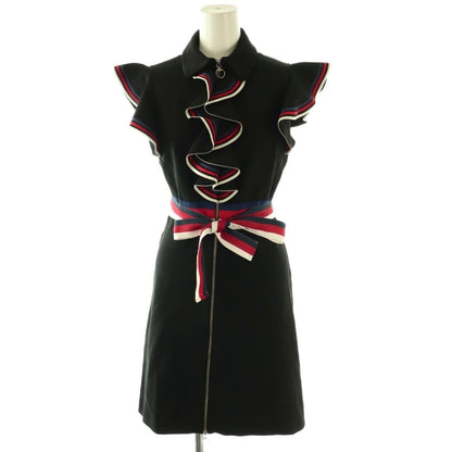 Gucci Frill Dress Black
