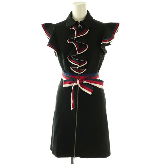 Gucci Frill Dress Black