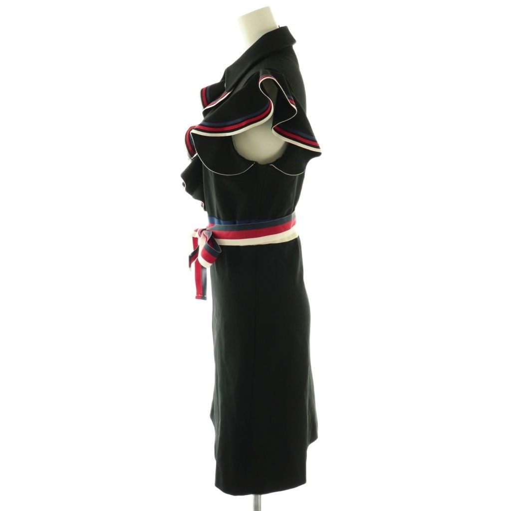 Gucci Frill Dress Black — view 3