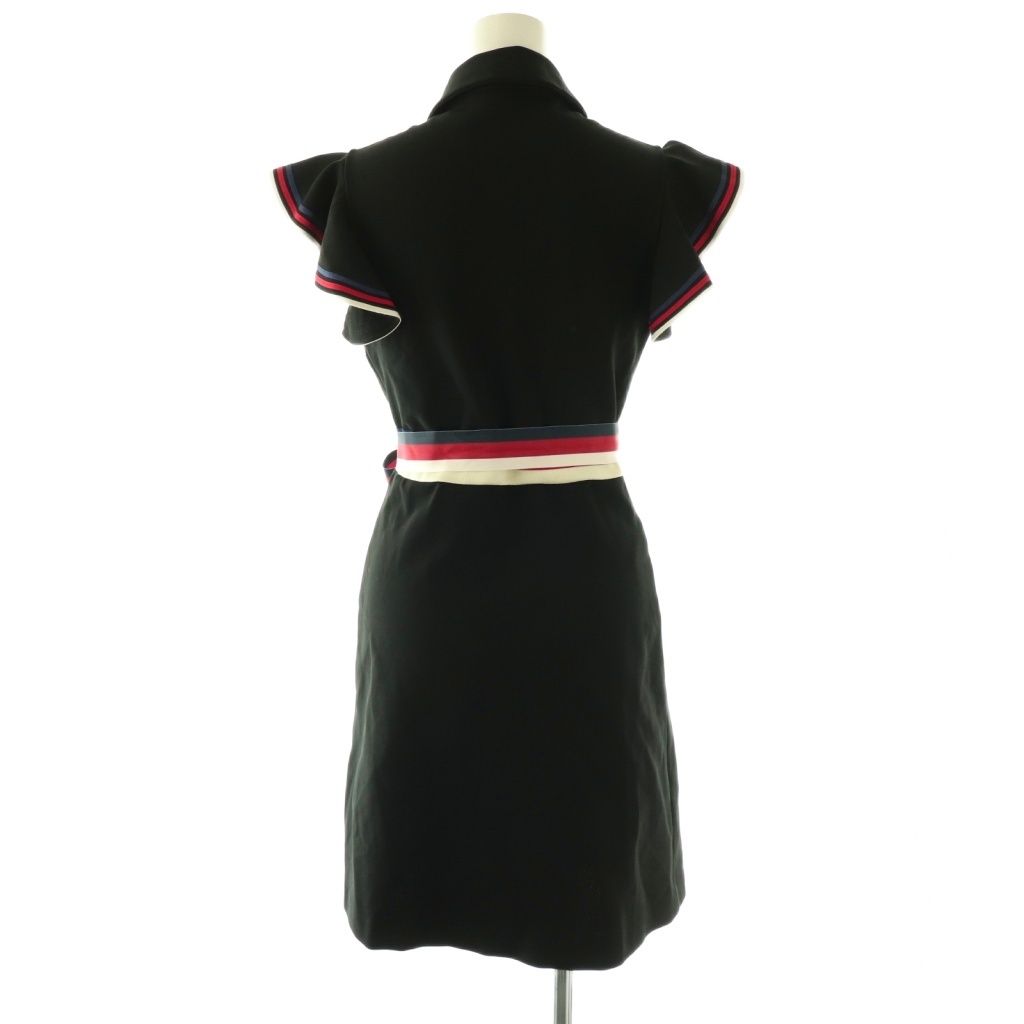 Gucci Frill Dress Black — view 2