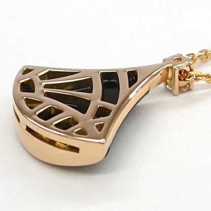 Bvlgari Divas' Dream Necklace Onyx Diamond 18k Pink Gold — view 7