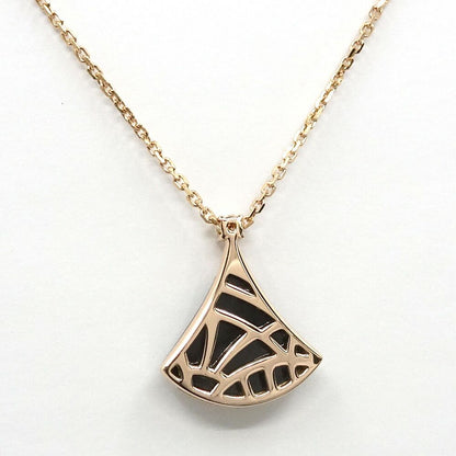 Bvlgari Divas' Dream Necklace Onyx Diamond 18k Pink Gold — view 2