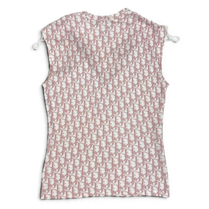 Dior E7 Number 1 Tank Top Trotter 38 Pink Top — view 3