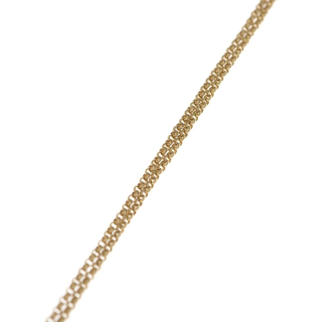 Bvlgari Necklace Pendant Chain Gold White Pearl — view 4