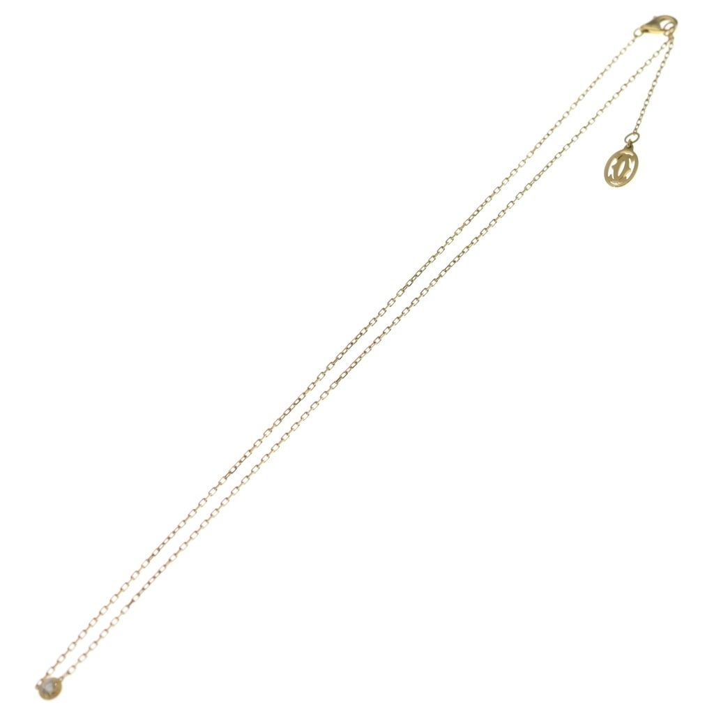 Cartier d'Amour SM Diamond Necklace Pendant Chain Gold — view 2