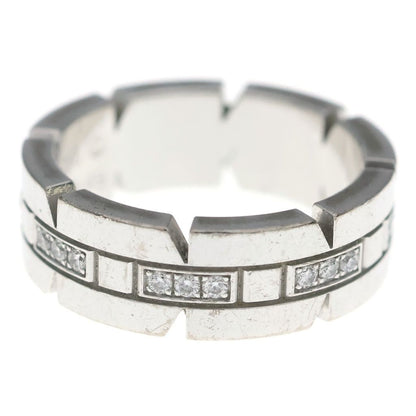 Cartier Tank Francaise Earrings White Gold 18k — view 3