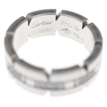 Cartier Tank Francaise Earrings White Gold 18k — view 4