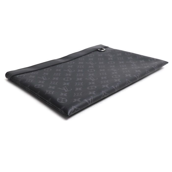 Louis Vuitton Pochette Discovery Clutch Monogram Eclipse Black — view 3