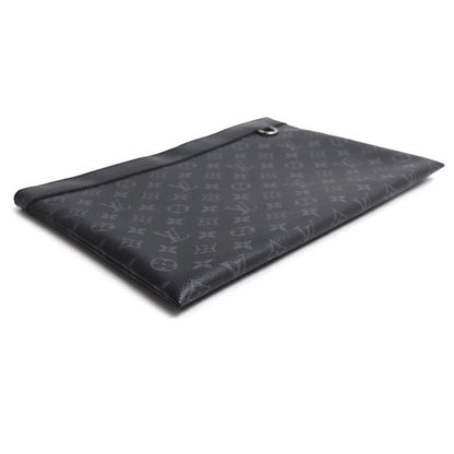 Louis Vuitton Pochette Discovery Clutch Monogram Eclipse Black — view 3
