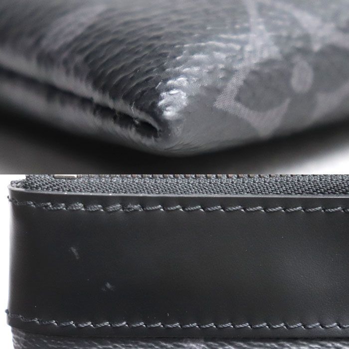 Louis Vuitton Pochette Discovery Clutch Monogram Eclipse Black — view 6