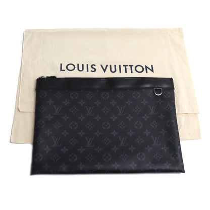Louis Vuitton Pochette Discovery Clutch Monogram Eclipse Black — view 7