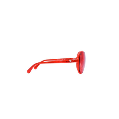 Chanel Sunglasses Eyewear CC Logo Clear Red Acetate — view 5