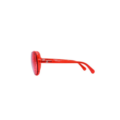 Chanel Sunglasses Eyewear CC Logo Clear Red Acetate — view 6