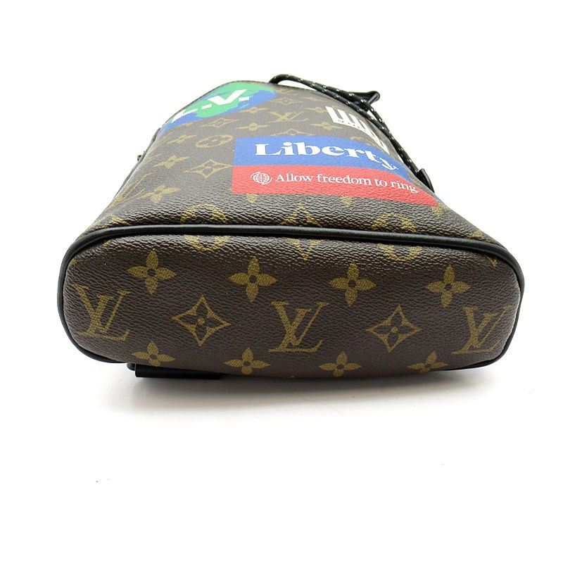 Louis Vuitton Chalk Sling Bag Monogram Brown — view 6