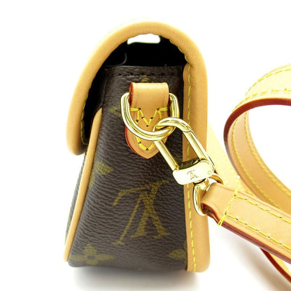 Louis Vuitton Nano Diane Monogram Shoulder Bag Brown — view 3