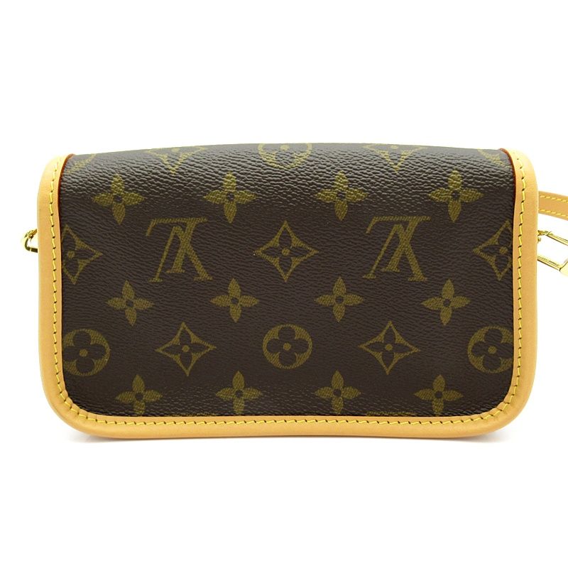 Louis Vuitton Nano Diane Monogram Shoulder Bag Brown — view 4