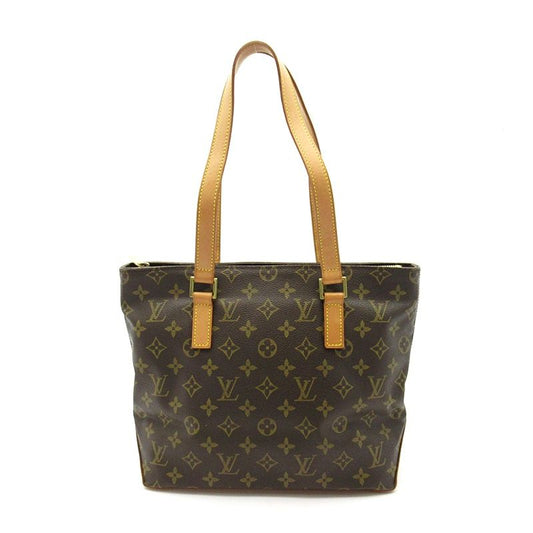 Louis Vuitton Cabas Piano Monogram Handbag Brown