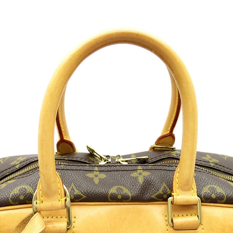 Louis Vuitton Deauville Monogram Handbag Brown — view 2