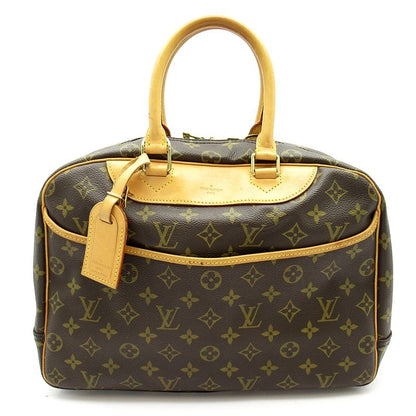 Louis Vuitton Deauville Monogram Handbag Brown