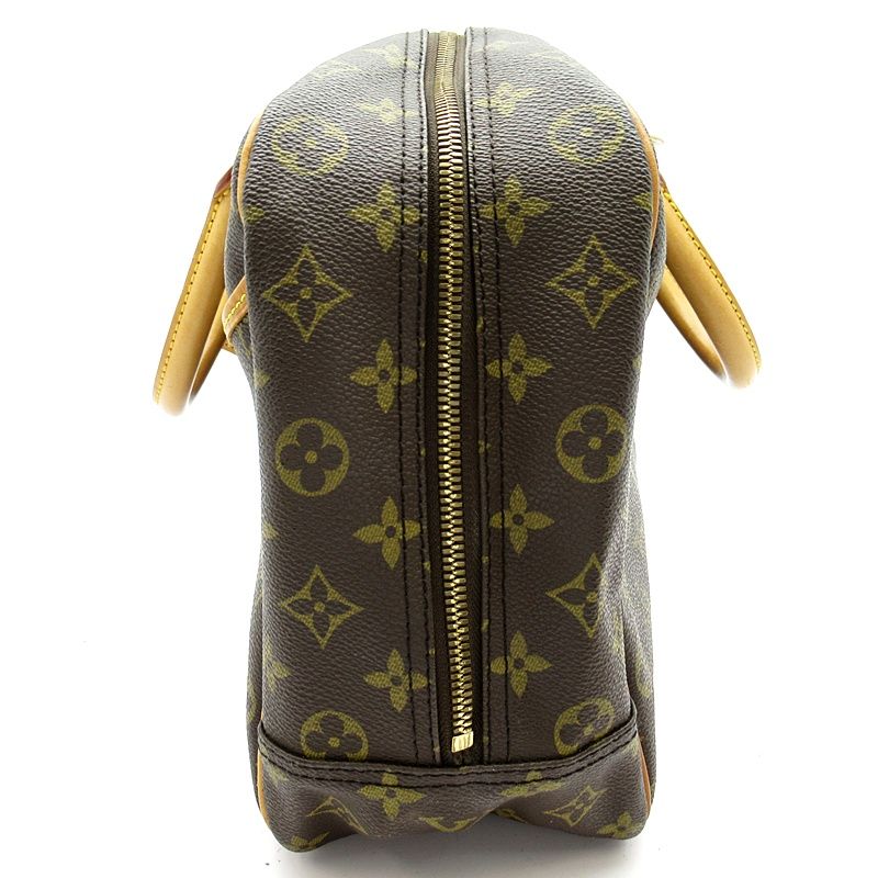Louis Vuitton Deauville Monogram Handbag Brown — view 3