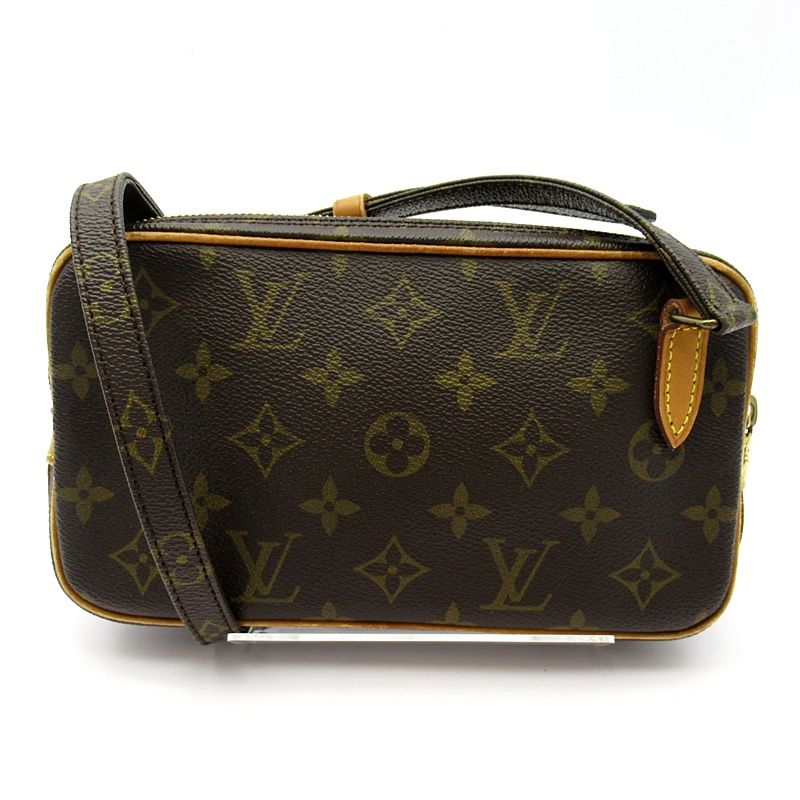 Louis Vuitton Bandouliere Monogram Shoulder Bag Brown — view 4