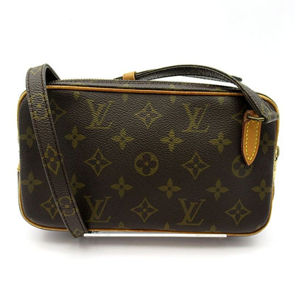 Louis Vuitton Bandouliere Monogram Shoulder Bag Brown — view 4