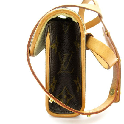 Louis Vuitton Pochette Florentine Monogram Shoulder Bag Brown — view 3