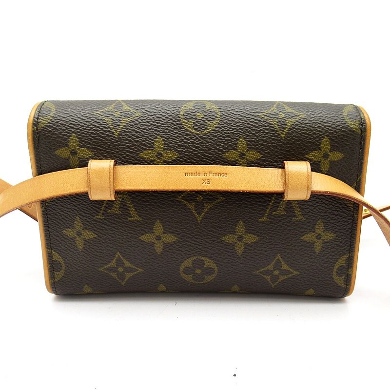 Louis Vuitton Pochette Florentine Monogram Shoulder Bag Brown — view 4