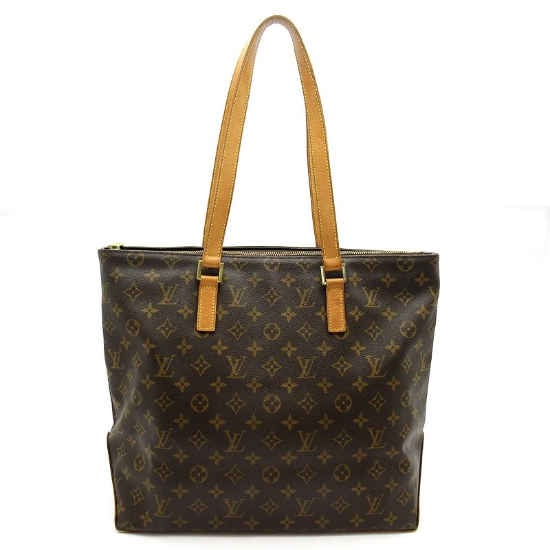 Louis Vuitton Cabas Mezzo Monogram Tote Brown
