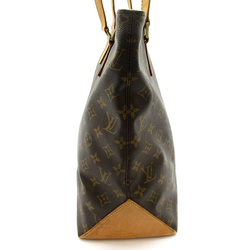 Louis Vuitton Cabas Mezzo Monogram Tote Brown — view 3