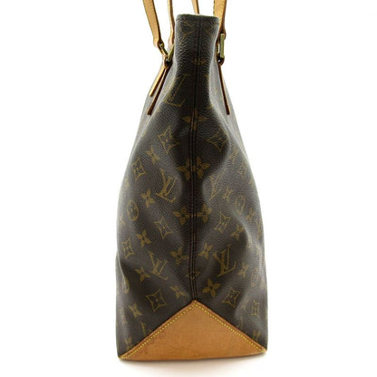 Louis Vuitton Cabas Mezzo Monogram Tote Brown — view 3