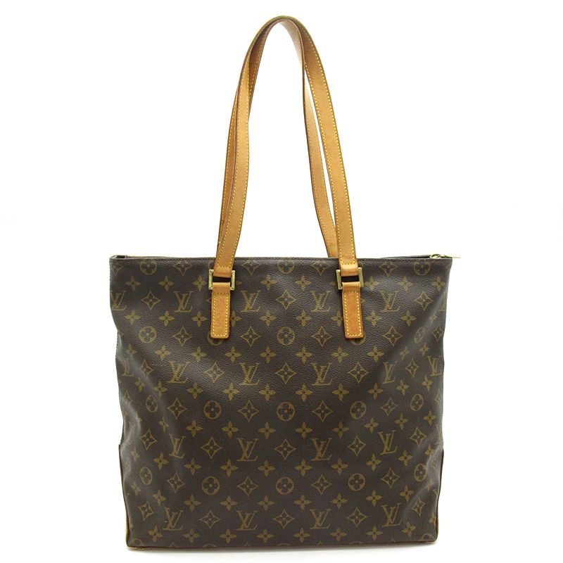 Louis Vuitton Cabas Mezzo Monogram Tote Brown — view 4