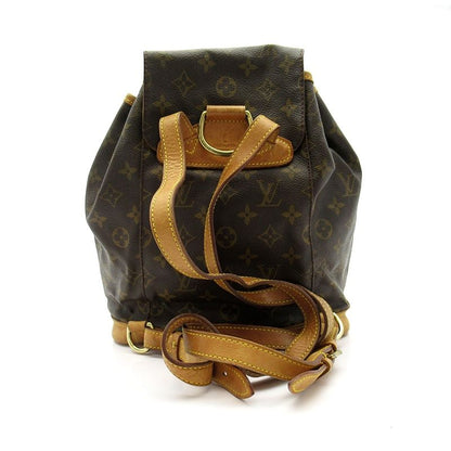 Louis Vuitton Montsouris MM Monogram Backpack Brown — view 4