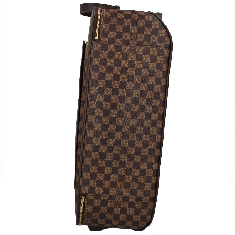 Louis Vuitton Pegase 55 Damier Suitcase Brown Travel Bag — view 3